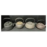 Cast Iron Japanese Tetsubin Kettles.