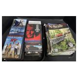 Lot Of DVDï¿½s & Magazines.