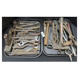 Vintage Metal Wrenches, Hammers, Clamps.