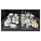 Large Lot Of Teacups, Mugs, S&P Shakers.