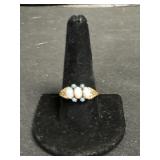 14KT Gold Opal Ring.