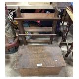 Antique Metamorphic Chest & Rack.