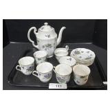 Adderley Fine China Tea Set.
