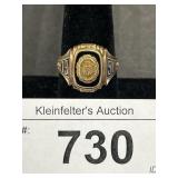 10k West York High 1950 Class Ring.