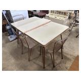 Vtg Mid Century Modern Dinette Set.
