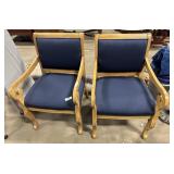 (2) French Provincial Style Armchairs.
