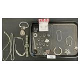 Large Lot Of Sterling Silver Jewelry.