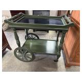 Vtg Tea Cart.