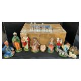 Pair of Nativity Sets.