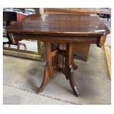 Eastlake Style Parlor Table.