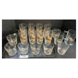 Pheasant Whiskey & Cocktail Glasses.