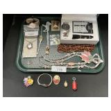Cardini Watch Set, Costume Jewelry.