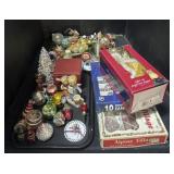 Large Lot Of Christmas Ornaments.