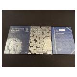 3 Coin Collection Books.