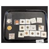 Large Lot Of Wheat Pennies,Commemorative Coins.