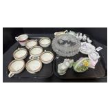 EAPG Glass, Floral Mugs, Ceramic Pitchers.
