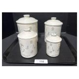 Kitchen Flour & Sugar Jars.