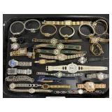 Lot Of Various Fashion Wrist Watches.