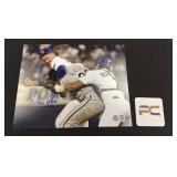 Nolan Ryan Autographed Baseball Photo.