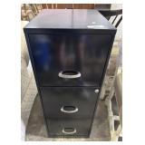 Pressed Steel Filing Cabinet.