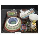 3D Stadium Replicas, Bell, Bowls.