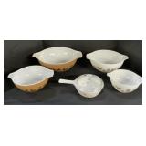Pyrex Early American Cinderella Bowls,