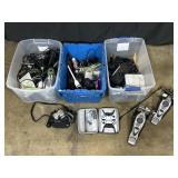 Video Game Controllers, Cords, Drum Pedals.