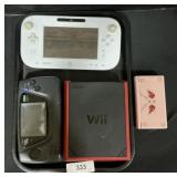 Nintendo DS, Wii Mini, Sega Game Gear.