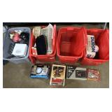 Battery Charger, Sander, Throw Pillows.