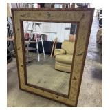 La Barge Style Chinoiserie Wall Mirror.