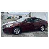 2015 Chevy Malibu LT (79,239 miles).