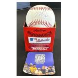 Mike Trout Autographed Baseball.