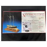 New York Pilot Boat Wooden Model Kit.