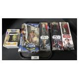Star Wars Action Figures, Groot Funko Pop.
