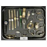 Lot Of Watches, Citizen, Seiko, Elgin, Bulova.