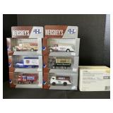 NOS AHL & Ertl Die Cast Hersheys Trucks,