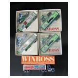 5 NOS Winross Die Cast Adv Semi Trucks.