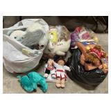 Stuffed Animals, Cartoons, Looney Tunes, Barney.