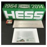 NOS 2014 50th Anniversary Hess Tanker W/ COA.