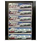 6 NOS Hess Trucks, Tanker & Racers.