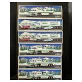 6 NOS Hess Trucks, Helicopters & Racers.
