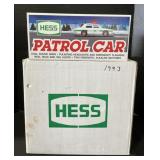 6 NOS 1993 Hess Patrol Cars.