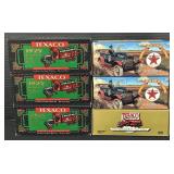6 NOS Ertl Texaco Die Cast Still Banks.