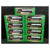 9 NOS 2004 Mini Hess Tanker Trucks.