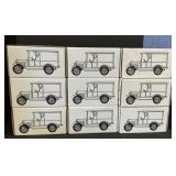 9 NOS Ertl Die Cast Chevy Truck Still Bank.