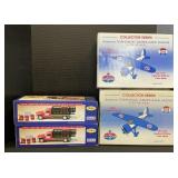 NOS Mobil Toy Trucks & Amoco Die Cast Still Banks