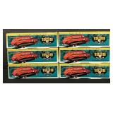 6 NOS Ertl Texaco Die Cast Coin Banks.