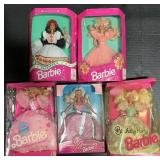 NOS 1990s Barbie Dolls.