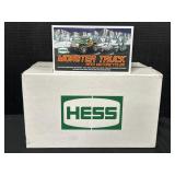 6 NOS 2007 Hess Monster Trucks W/ Motorcycles.