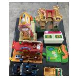 Fisher Price Castle, School, & Street, Lil Me Shop
